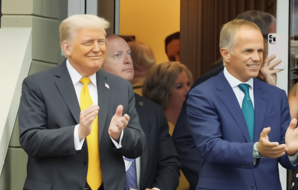 Trump at U.S. Open: Boos, Lines
